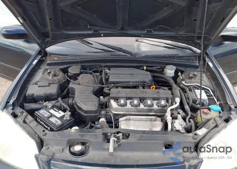 2001 Honda Civic Ex from USA, damaged, VIN 2HGES26721H529951